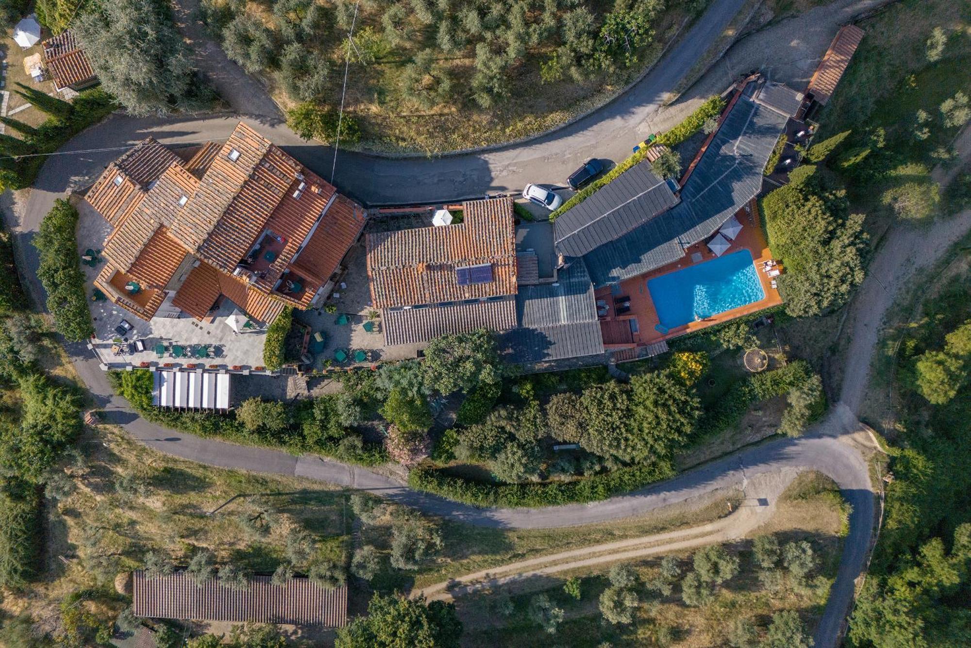 Agriturismo Borgo Mocale Castelfranco di Sopra Ngoại thất bức ảnh